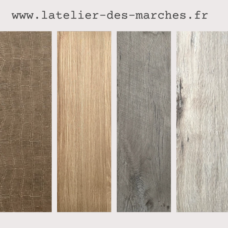 Un large choix de coloris et d&rsquo;effets pour vos habillages d&rsquo;escaliers Vitrolles