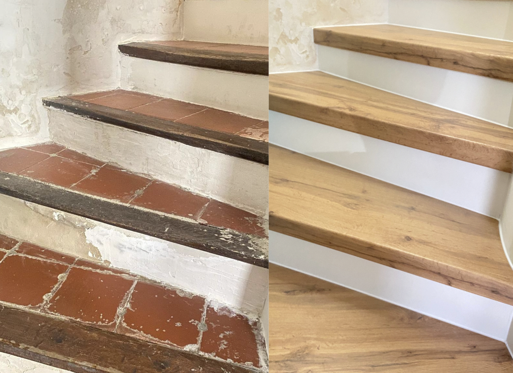 Les risques avec un ancien escalier 🤕🏥 Pennes-Mirabeau