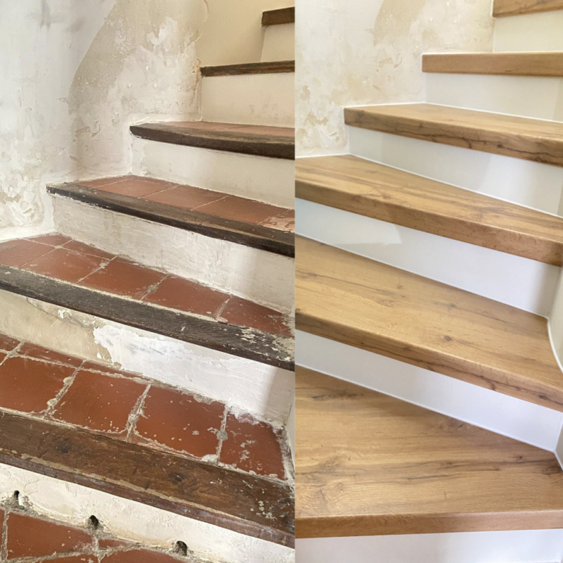 Les risques avec un ancien escalier 🤕🏥 Pennes-Mirabeau