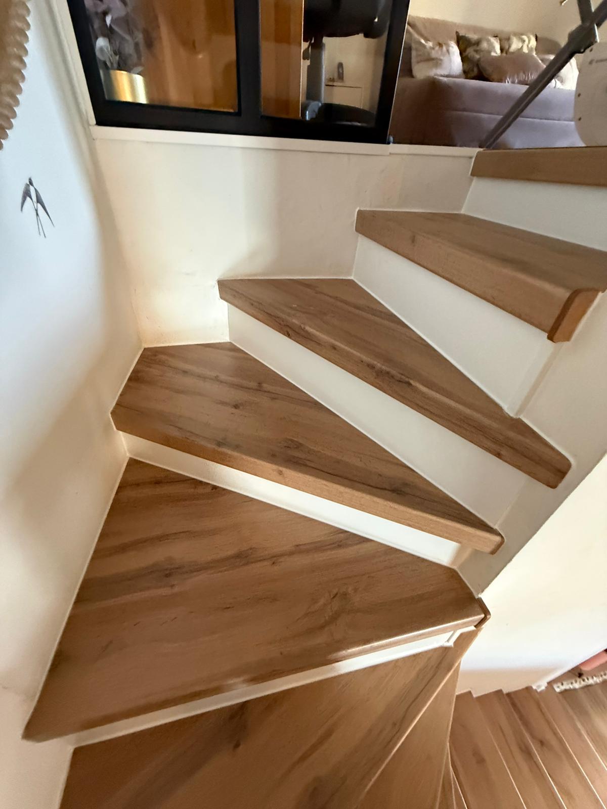 Habillage et r&eacute;novation d&rsquo;escaliers &agrave; Toulon Marseille